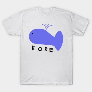 Jin Kore Whale T-Shirt